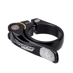 Seat Clamp - Long Life  34.9mm Black Reverse