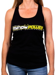 Ryno Power Women's Black Tank Top- Small