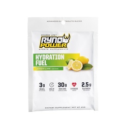 Ryno Power Hydration Fuel Lemon Lime Single