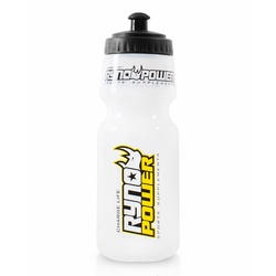 Ryno Power 710ml Clear Sport Cycling Bottle - BPA-Free