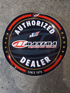 Decal Round Authorized Dealer Maxima oils