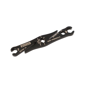 Pedro's Disc Wrench II 7mm & 8mm Flare Wrench and Rotor Truing Tool