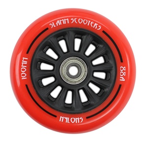 Slamm 100mm Ny-Core Wheels Red