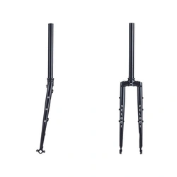 VELOCI No.02 CR-MO Steel Fork, Gloss Black