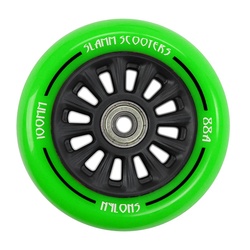 Slamm 100mm Ny-Core Wheels Green