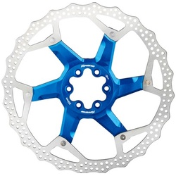 Disc Rotor Bike Alloy/Steel 203mm Blue