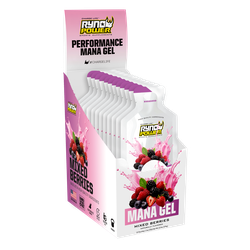 Ryno Power MANA Performance Gel - Mixed Berries (12-Pack Caddy)
