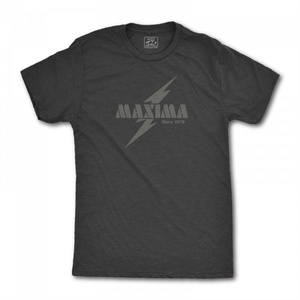 T-Shirt Maxima Oils Bike Bolt Vintage Charcoal XXL