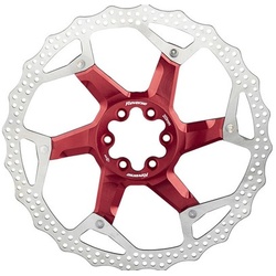 Brake Disc Rotor Reverse AL/Steel 203mm Red